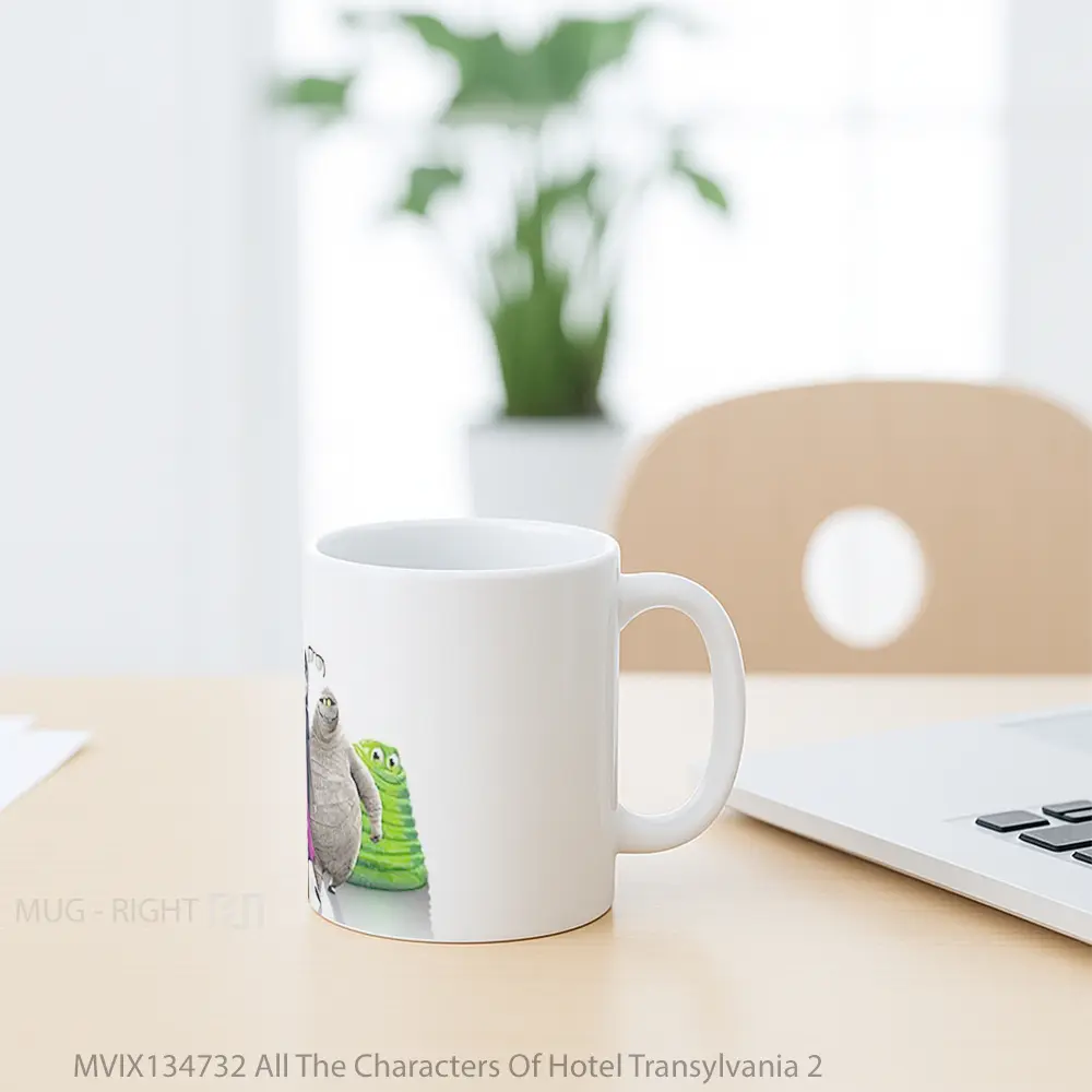 Mug All The Characters Of Hotel Transylvania 2 Gelas Keramik Unik - All-side / Desain