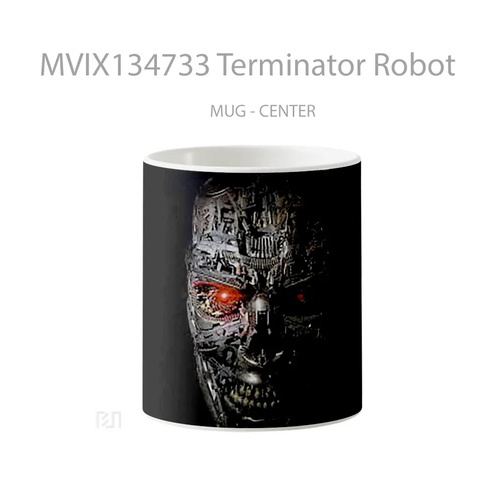 Mug Terminator Robot Gelas Film