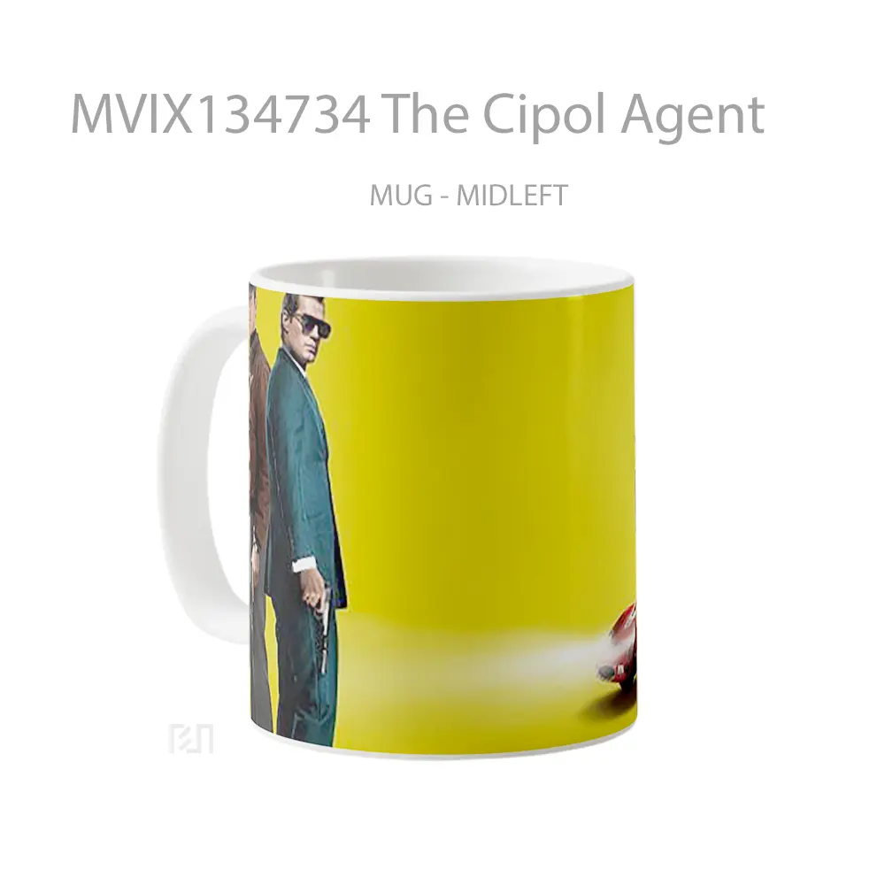 Mug The Cipol Agent Gelas Keramik Unik - All-side / Desain