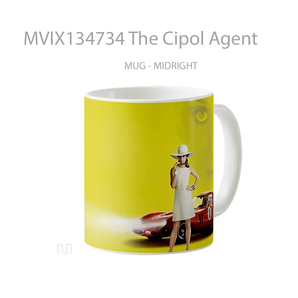 Mug The Cipol Agent Gelas Keramik Unik - All-side / Desain
