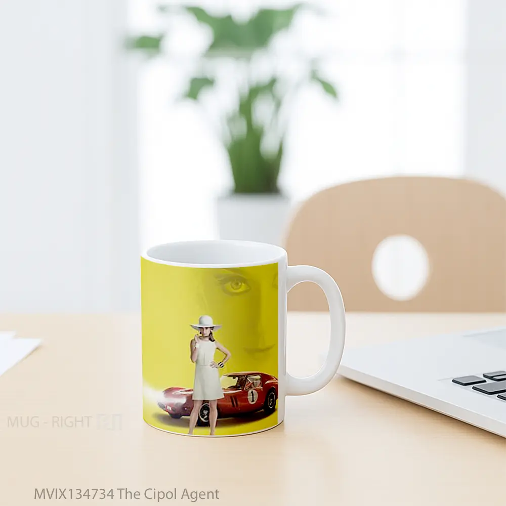 Mug The Cipol Agent Gelas Keramik Unik - All-side / Desain