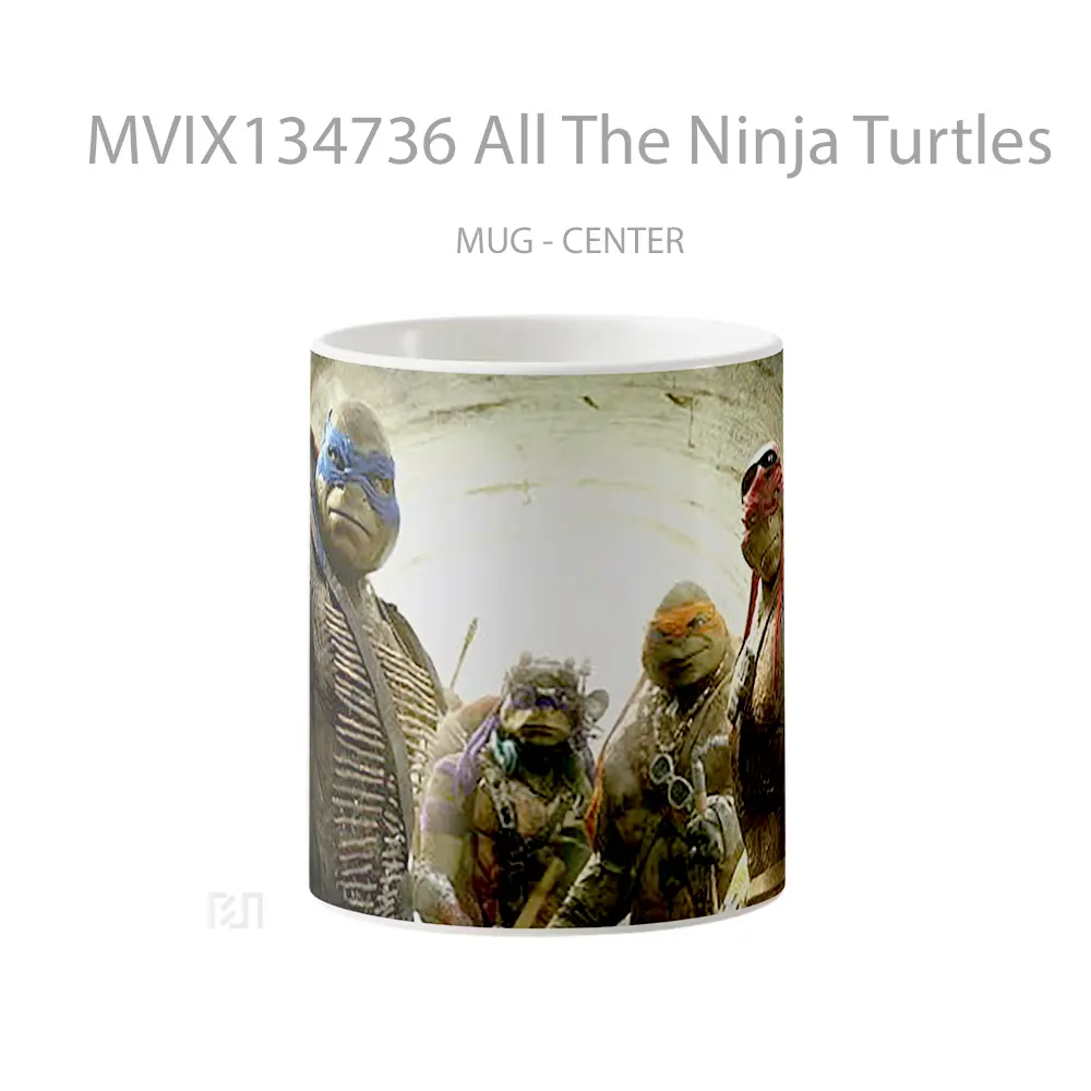 Mug All The Ninja Turtles Gelas Hewan Lucu