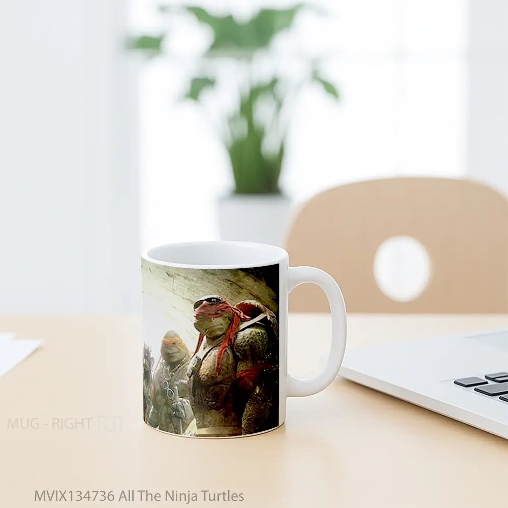 Mug All The Ninja Turtles Gelas Hewan Lucu - All-side / Desain