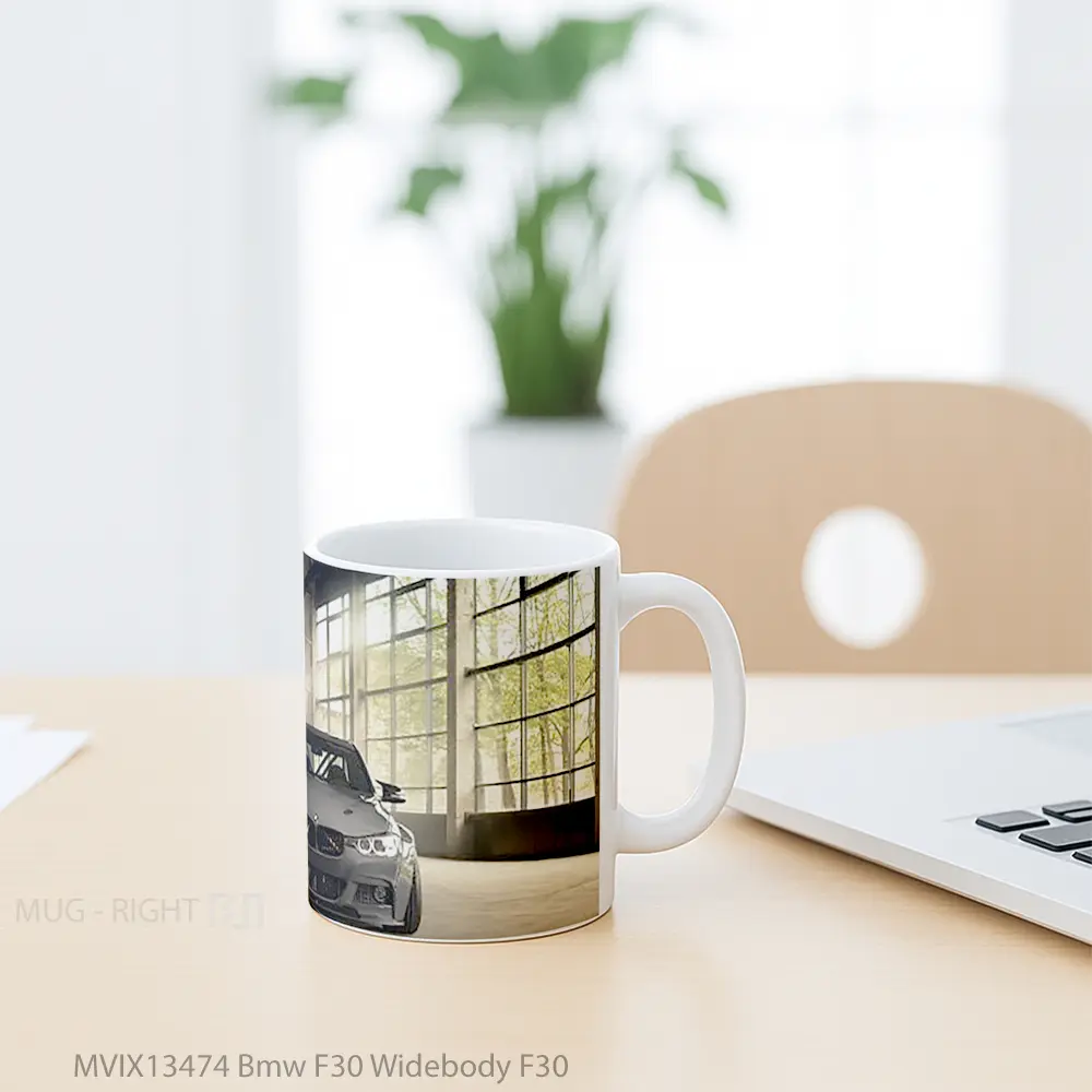 Mug Bmw F30 Widebody F30 Cangkir Mobil - All-side / Desain