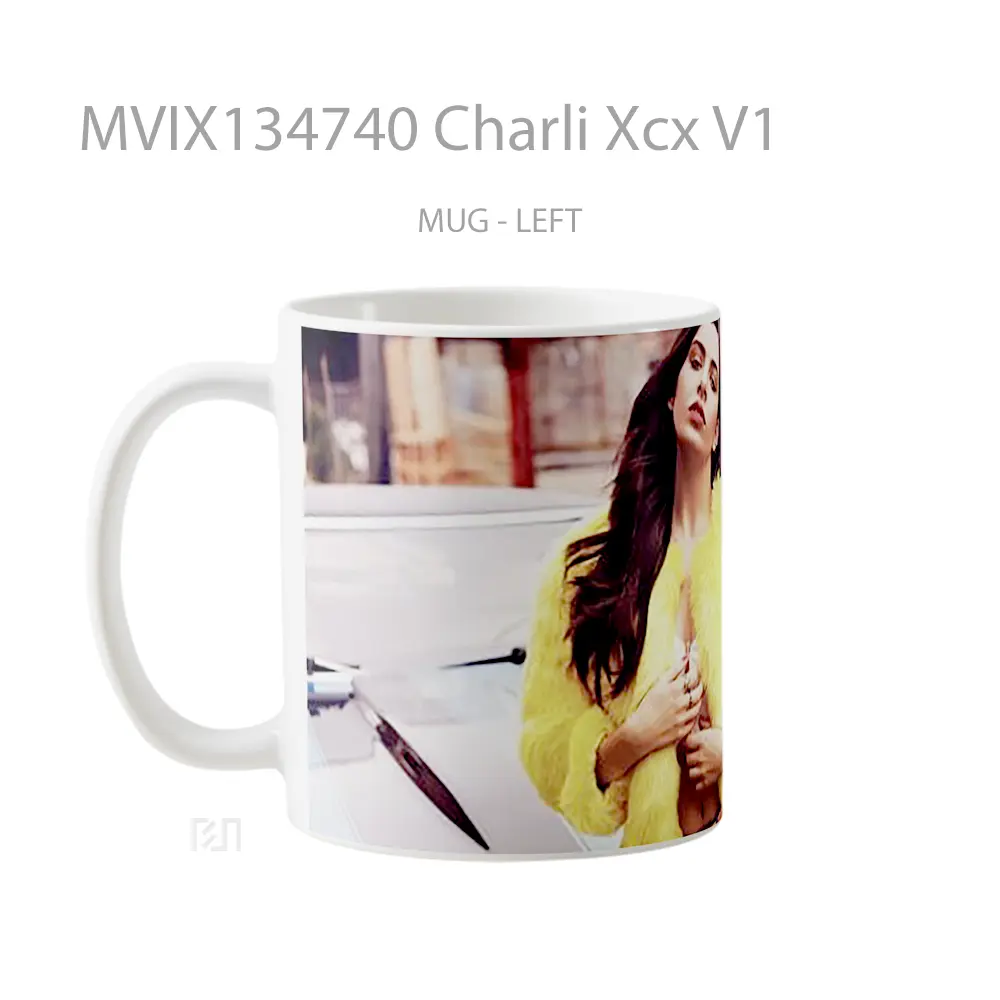 Mug Charli Xcx V1 Gelas Keramik Unik - All-side / Desain