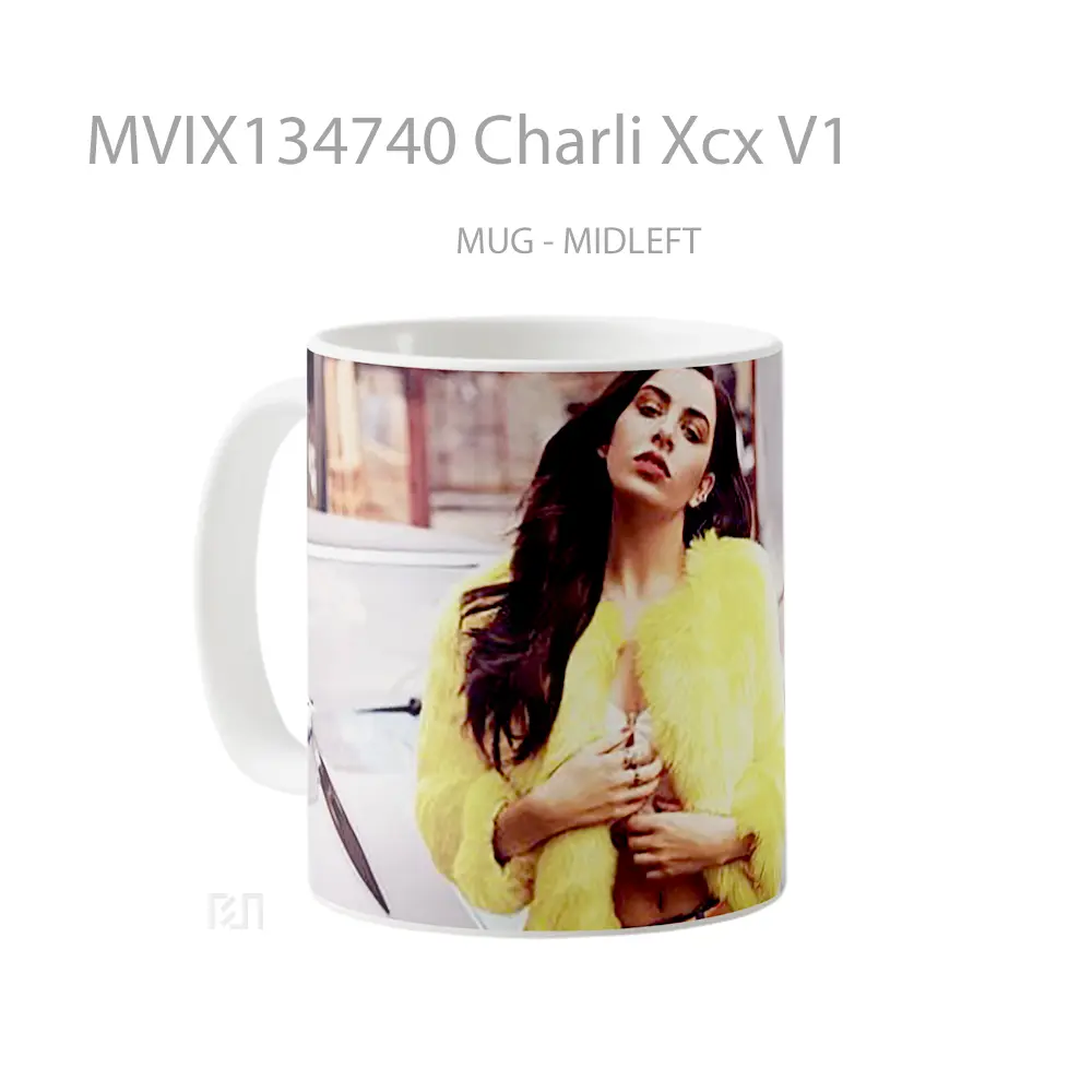 Mug Charli Xcx V1 Gelas Keramik Unik - All-side / Desain