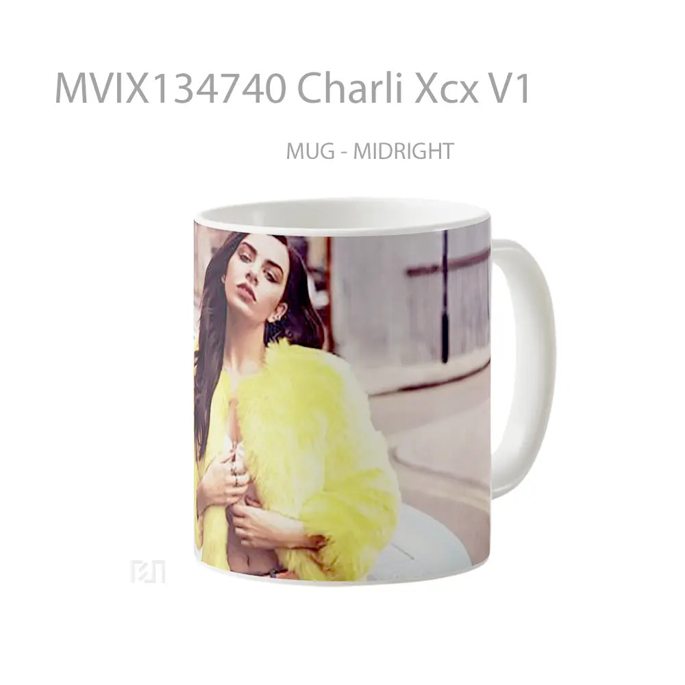 Mug Charli Xcx V1 Gelas Keramik Unik - All-side / Desain