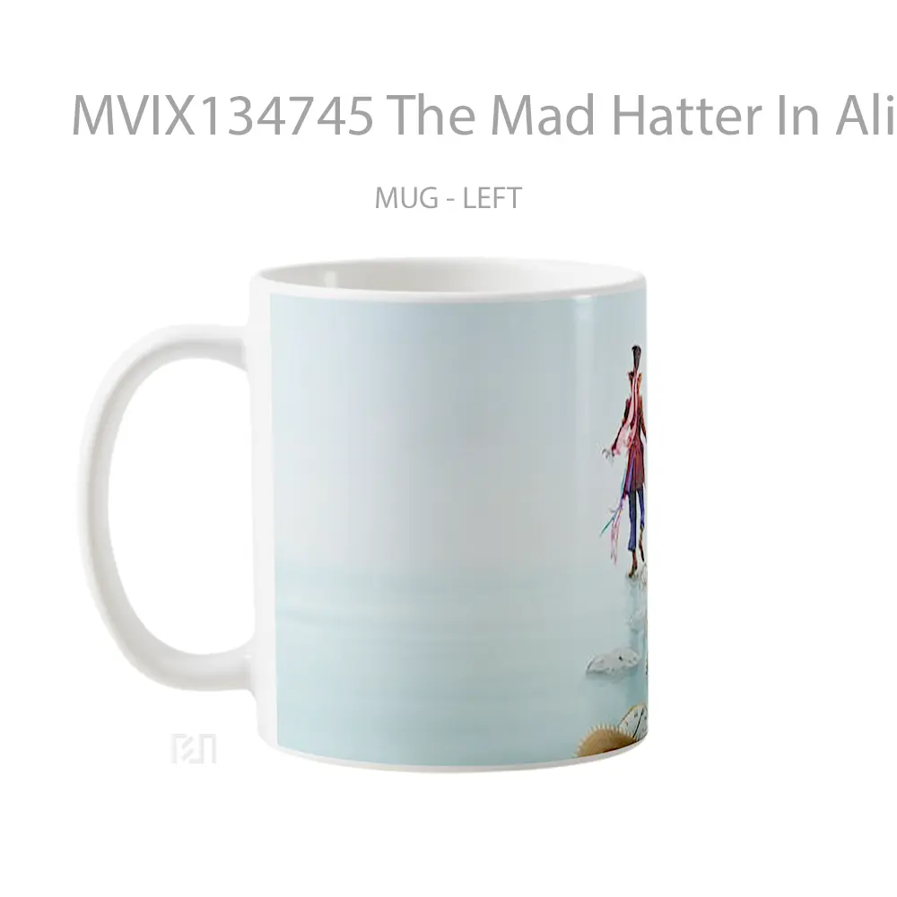 Mug The Mad Hatter In Alice Through The Looking Glass Gelas Keramik Unik - All-side / Desain