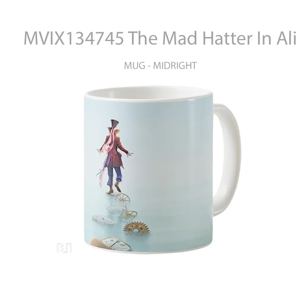 Mug The Mad Hatter In Alice Through The Looking Glass Gelas Keramik Unik - All-side / Desain