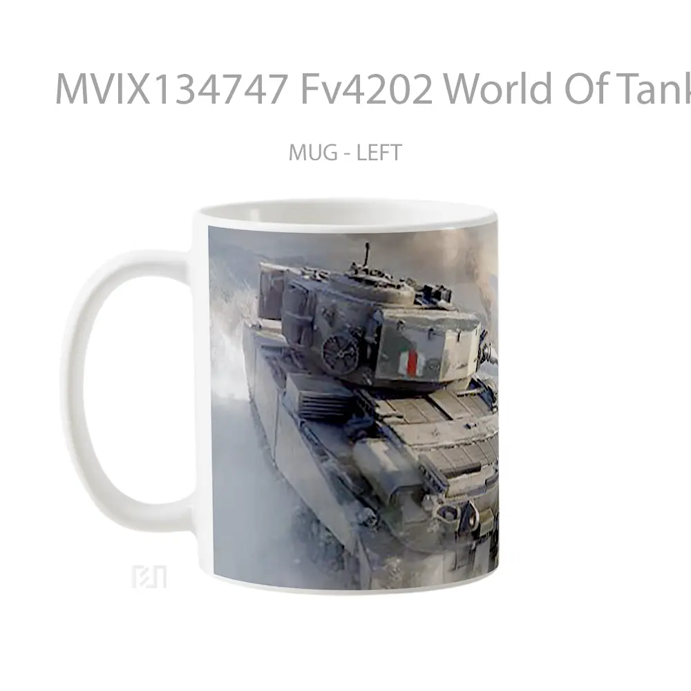 Mug Fv4202 World Of Tanks Gelas Keramik Unik - All-side / Desain