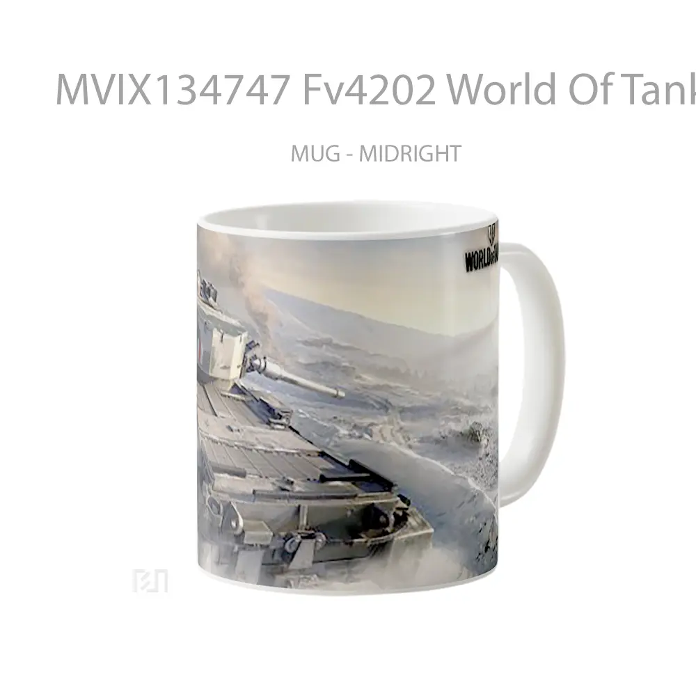 Mug Fv4202 World Of Tanks Gelas Keramik Unik - All-side / Desain