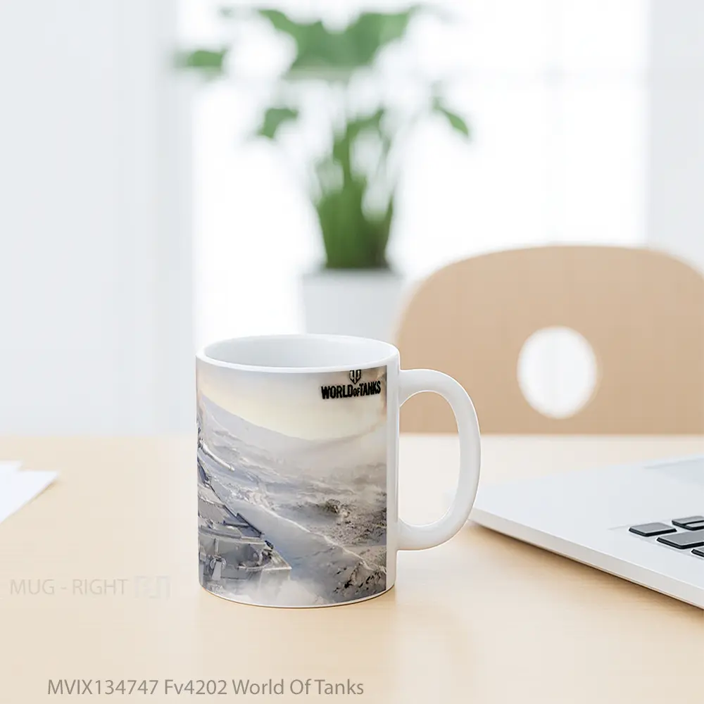 Mug Fv4202 World Of Tanks Gelas Keramik Unik - All-side / Desain