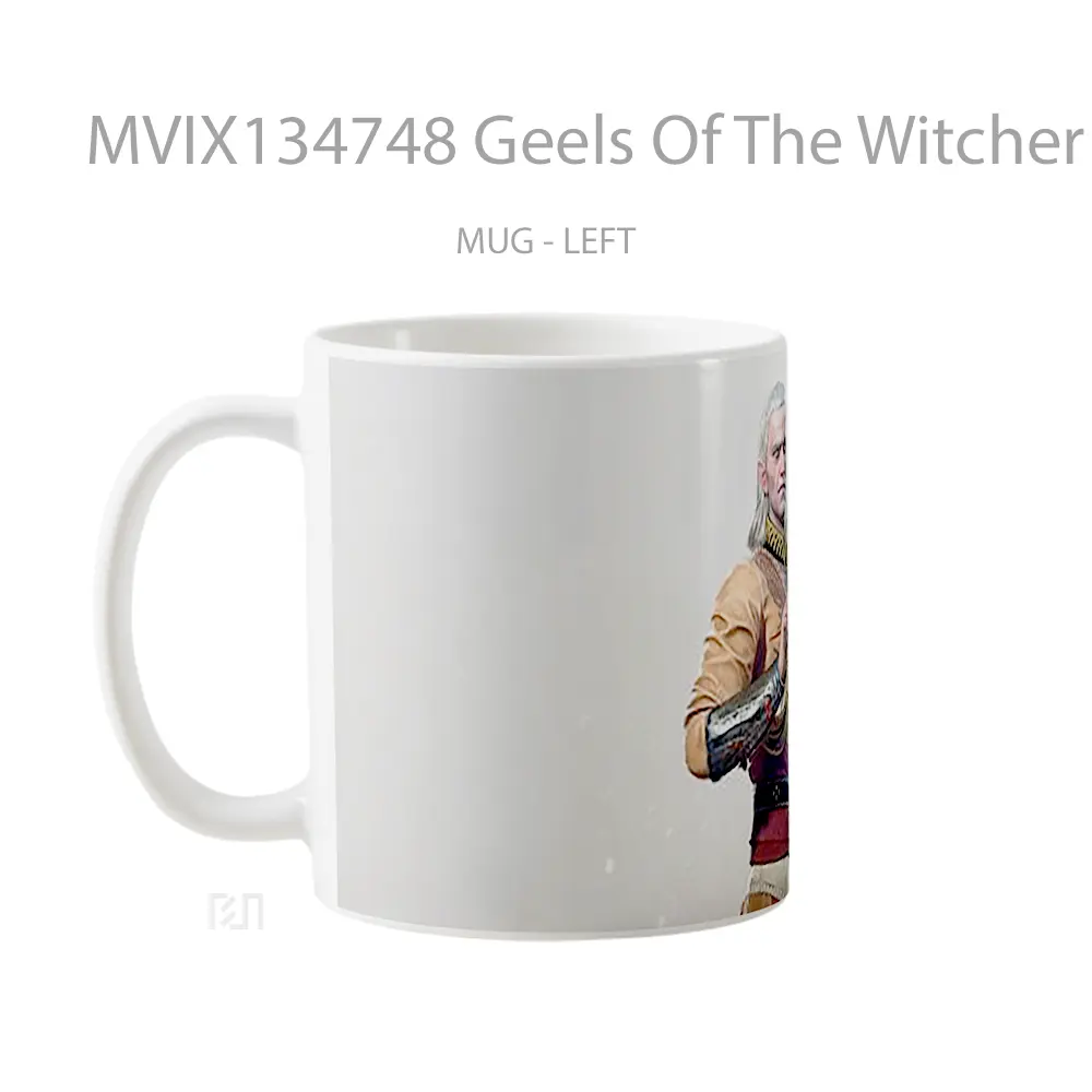 Mug Geels Of The Witcher 3 Wild Hunt Gelas Keramik Unik - All-side / Desain
