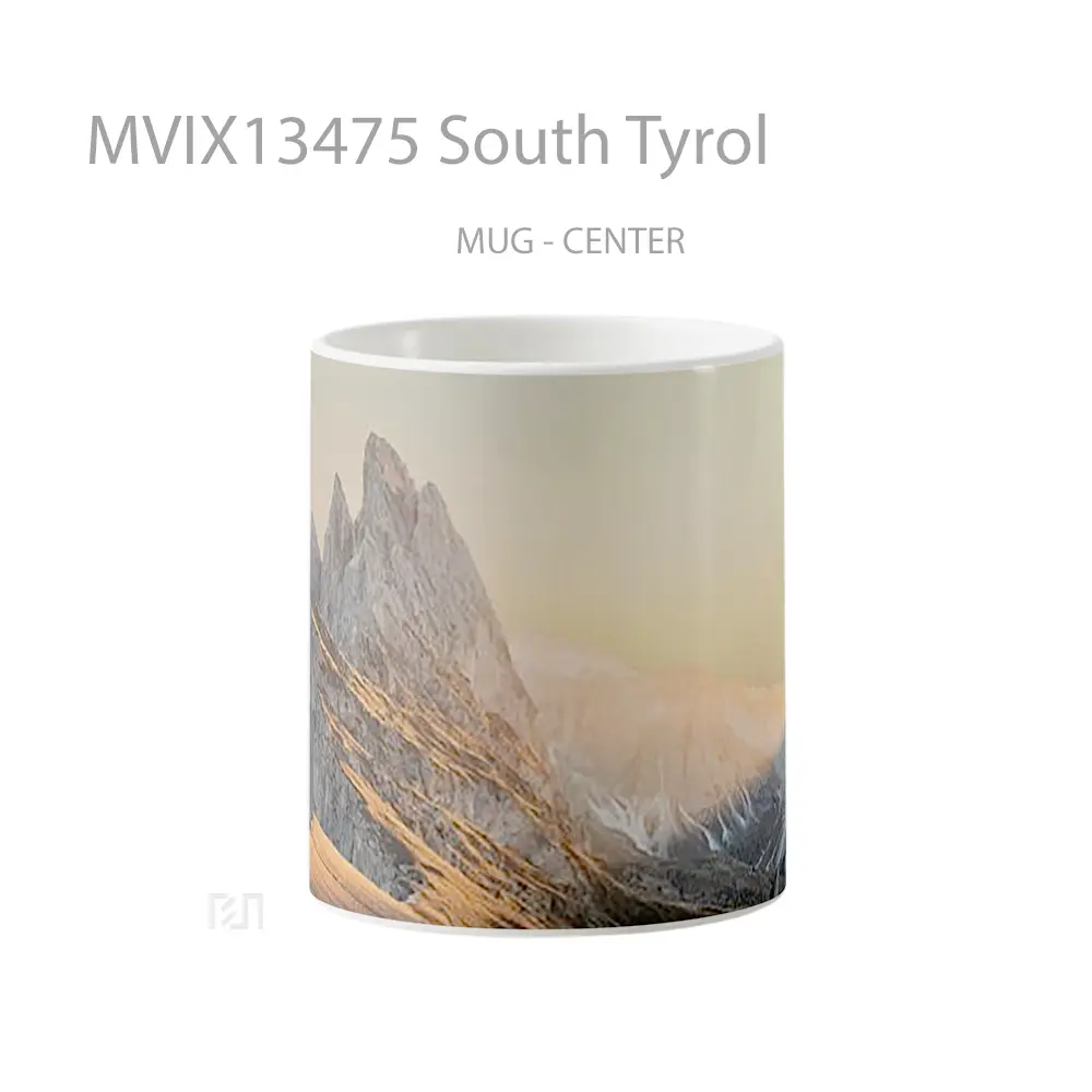 Mug South Tyrol Gelas Keramik Unik
