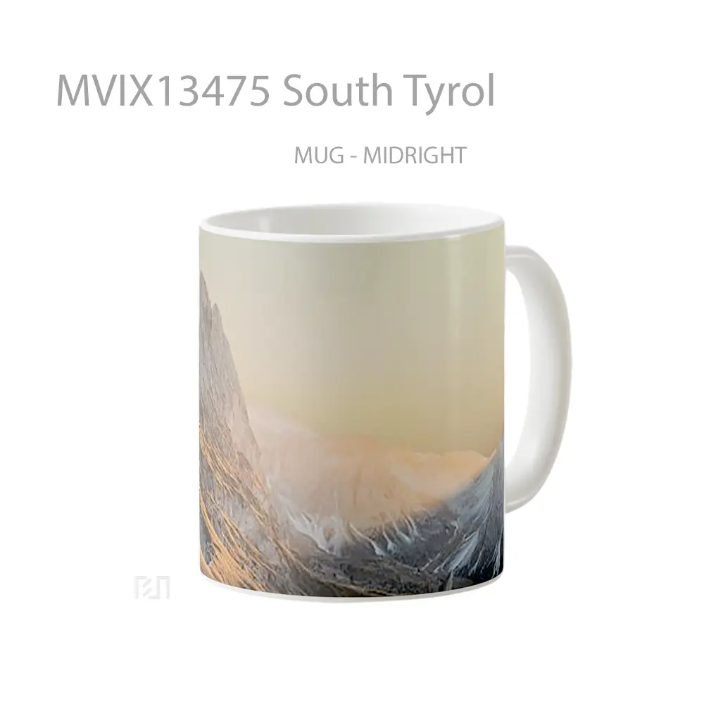 Mug South Tyrol Gelas Keramik Unik - All-side / Desain