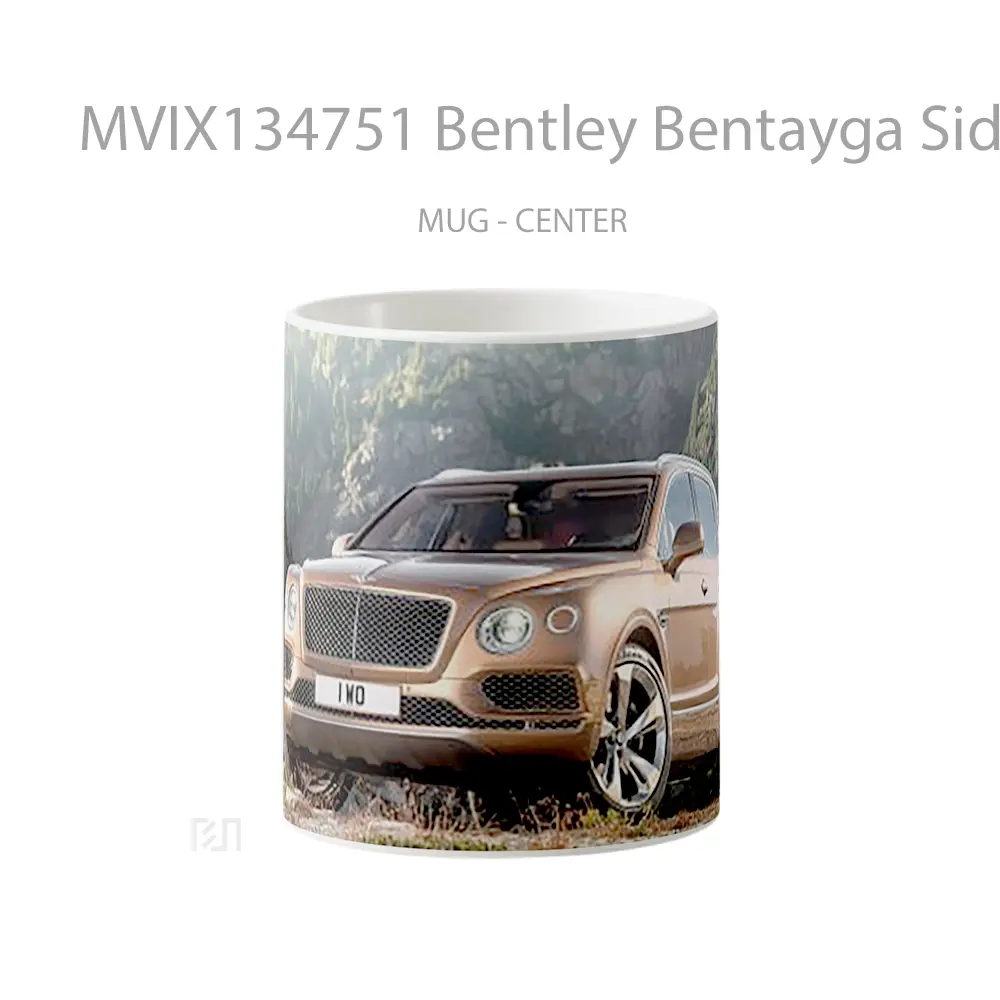 Mug Bentley Bentayga Side Coffee Cangkir Mobil