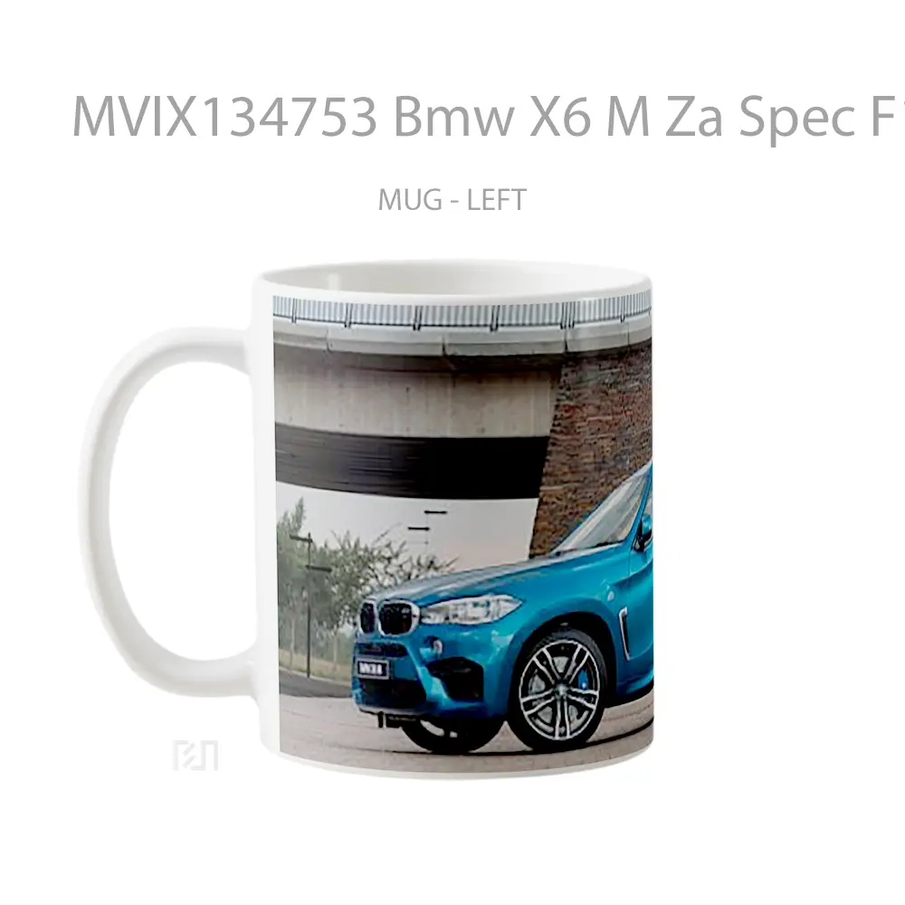 Mug Bmw X6 M Za Spec F16 Cangkir Mobil - All-side / Desain