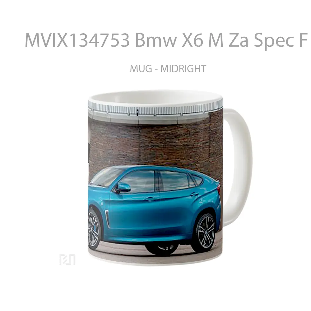 Mug Bmw X6 M Za Spec F16 Cangkir Mobil - All-side / Desain