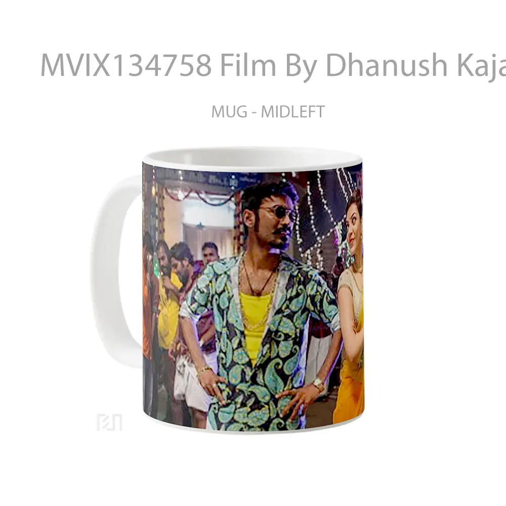 Mug Film By Dhanush Kajal And Marri Tamil Gelas Film - All-side / Desain