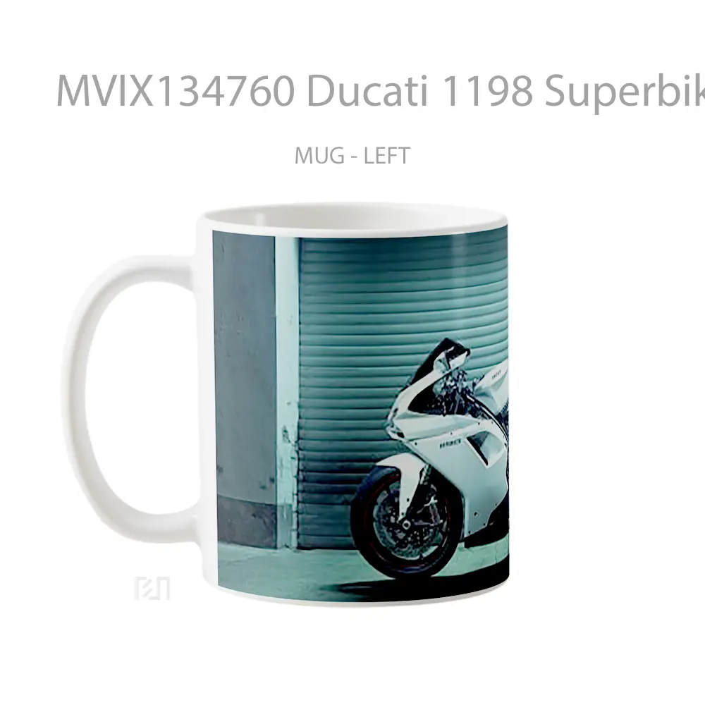 Mug Ducati 1198 Superbike Cangkir Mobil - All-side / Desain