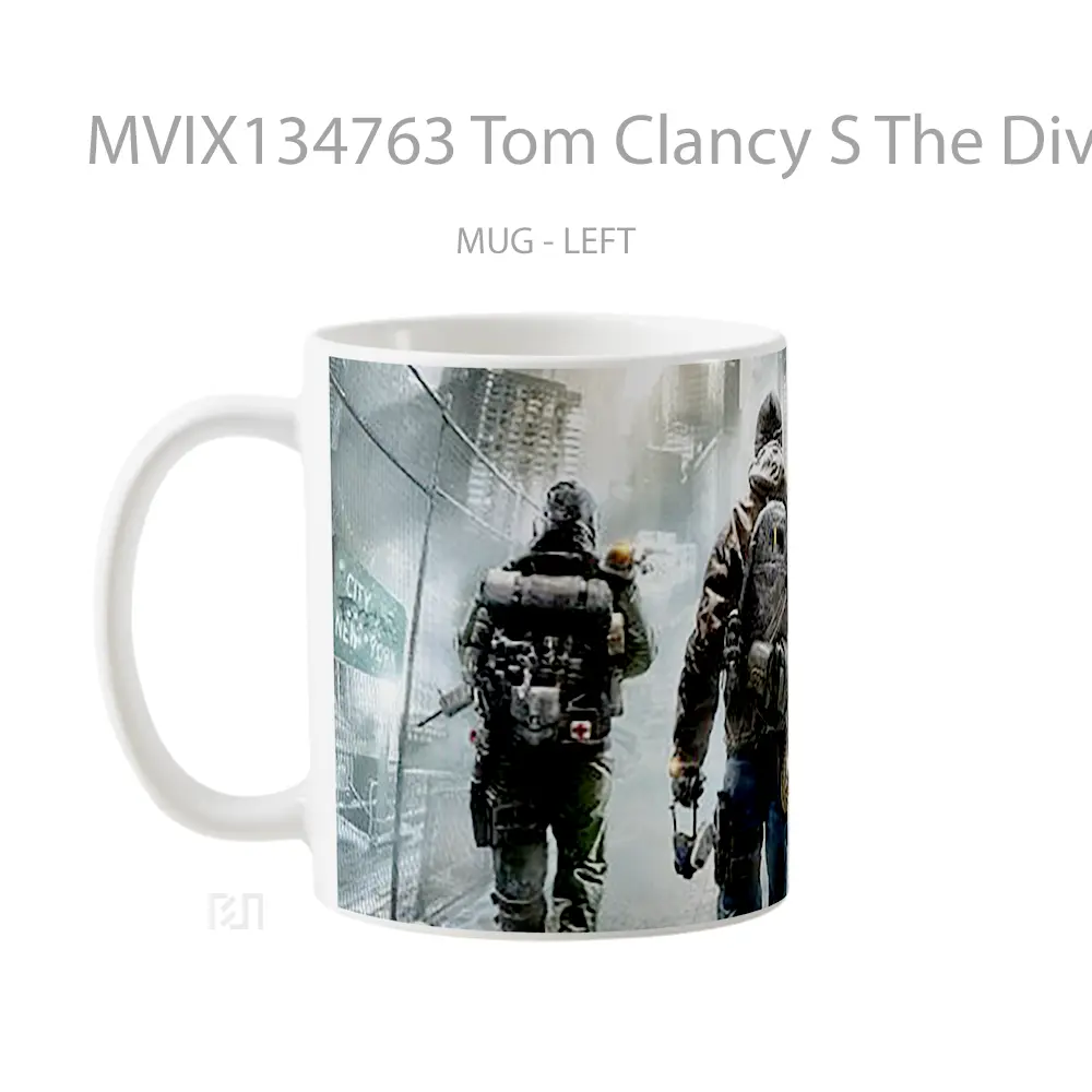 Mug Tom Clancy S The Division 2015 Gelas Keramik Unik - All-side / Desain