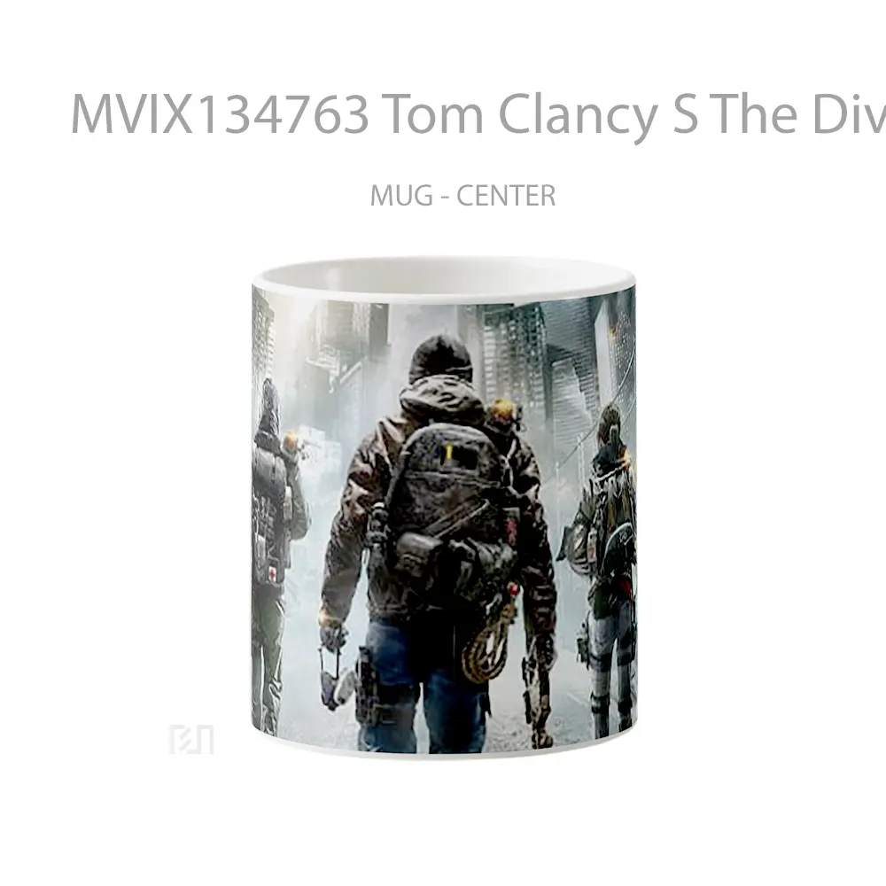 Mug Tom Clancy S The Division 2015 Gelas Keramik Unik