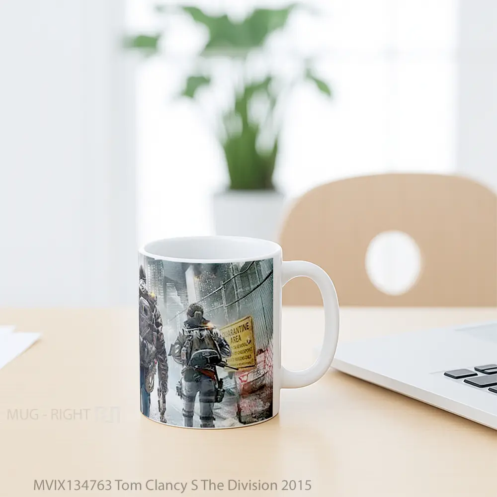 Mug Tom Clancy S The Division 2015 Gelas Keramik Unik - All-side / Desain