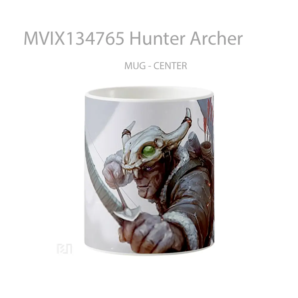 Mug Hunter Archer Gelas Keramik Unik