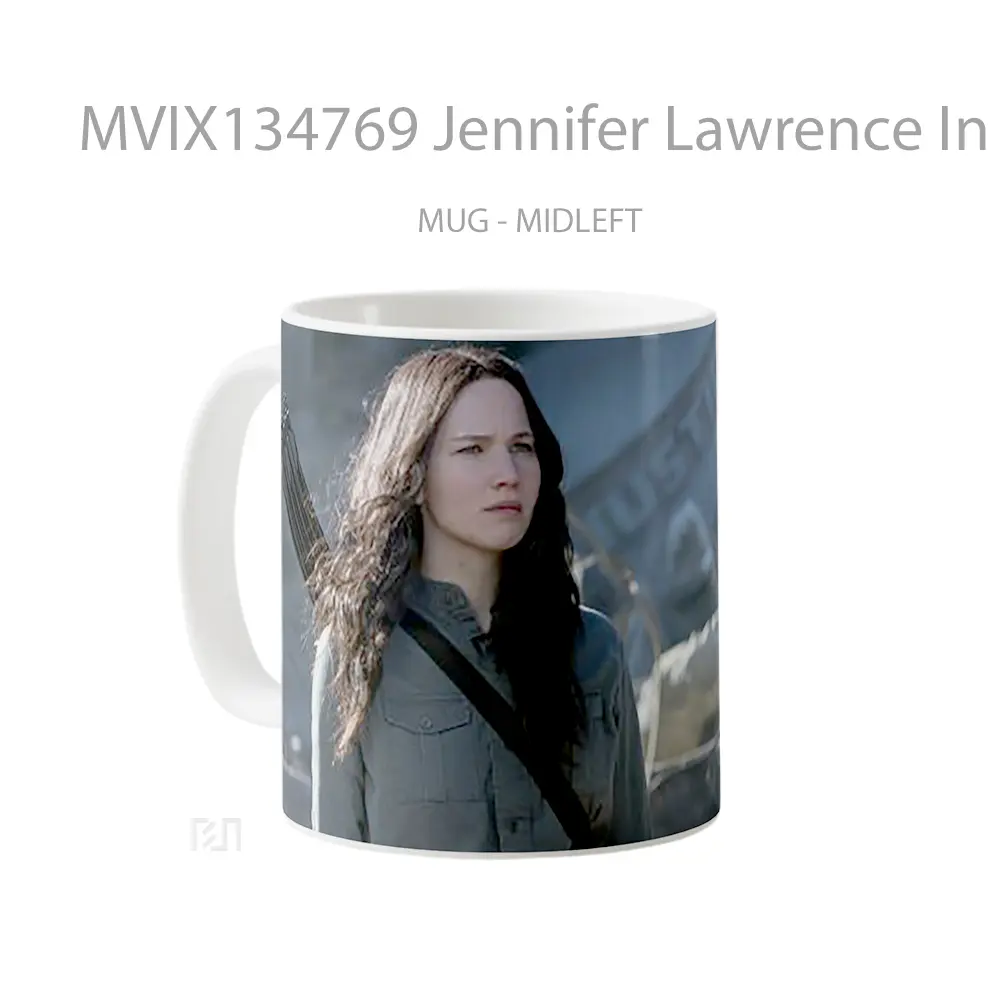 Mug Jennifer Lawrence In Mockingjay Part 2 Gelas Keramik Unik - All-side / Desain