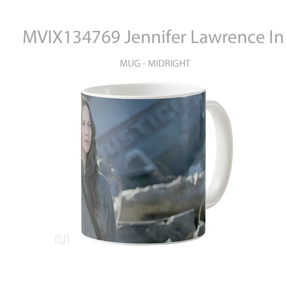 Mug Jennifer Lawrence In Mockingjay Part 2 Gelas Keramik Unik - All-side / Desain