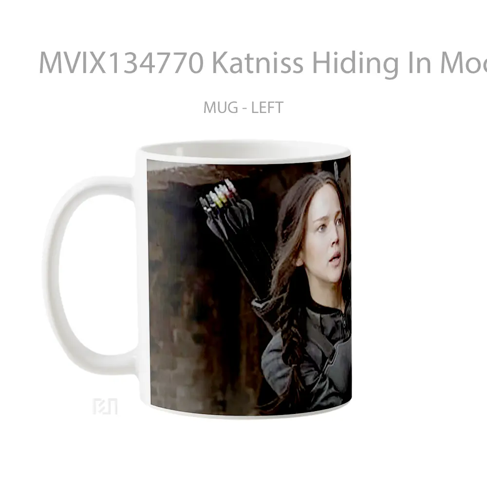 Mug Katniss Hiding In Mockingjay V1 Gelas Keramik Unik - All-side / Desain