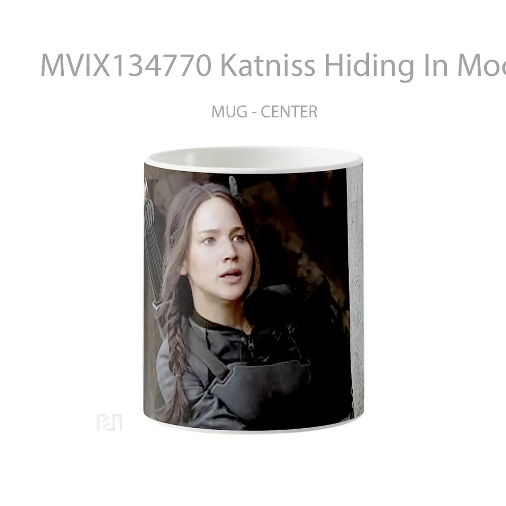 Mug Katniss Hiding In Mockingjay V1 Gelas Keramik Unik