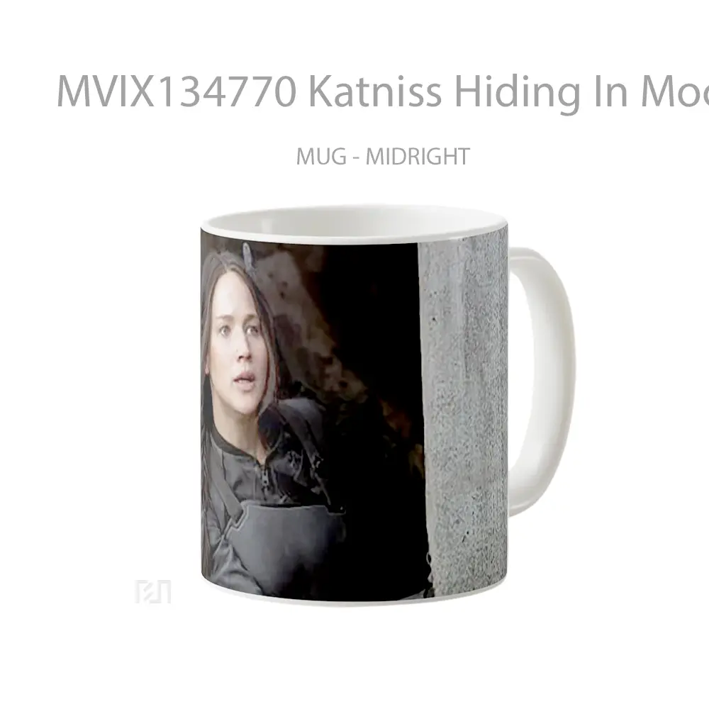Mug Katniss Hiding In Mockingjay V1 Gelas Keramik Unik - All-side / Desain