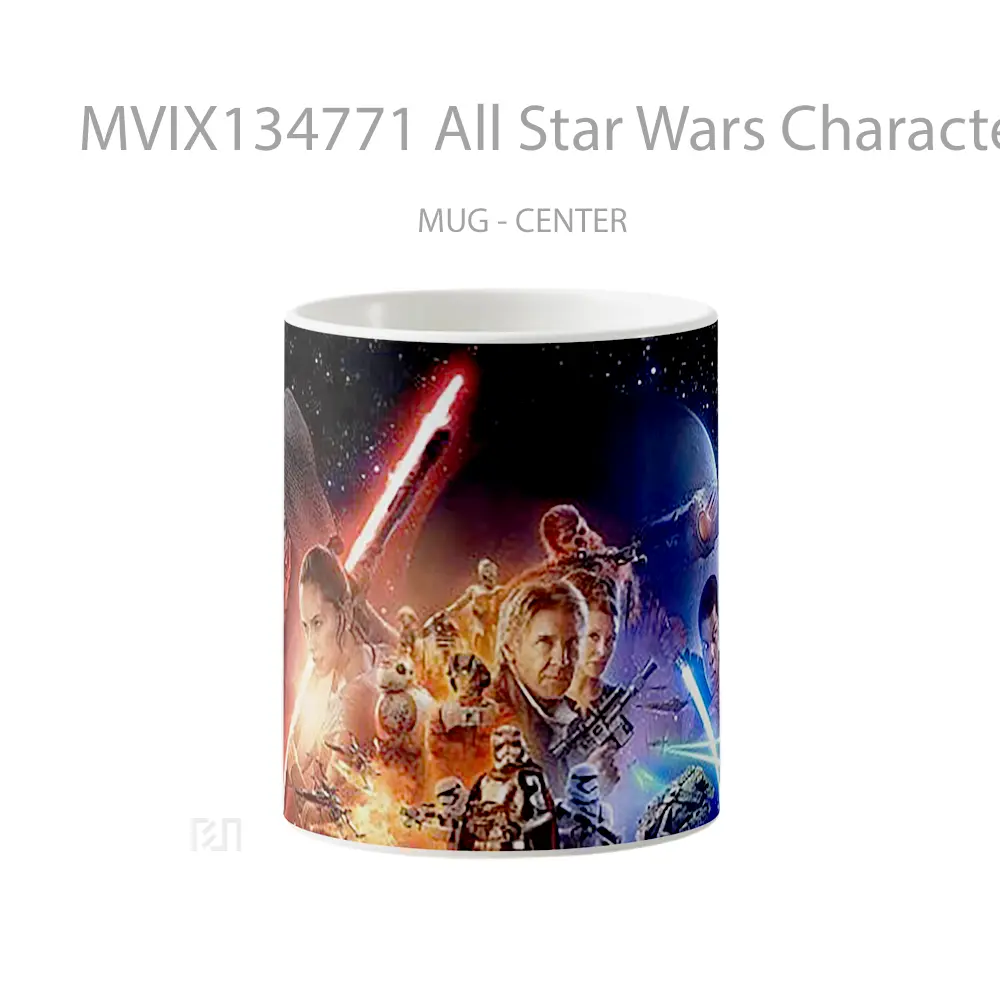 Mug All Star Wars Characters Gelas Star Wars