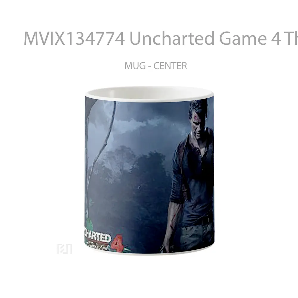 Mug Uncharted Game 4 The End Of A Thief Cangkir Gamer