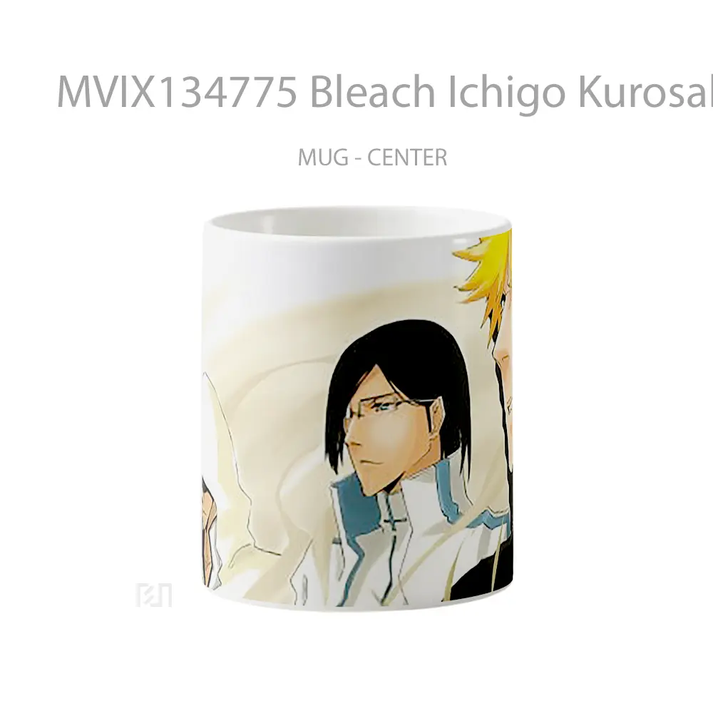 Mug Bleach Ichigo Kurosaki Shinigami And Grimmjow Jaegerjaquez Cangkir Anime
