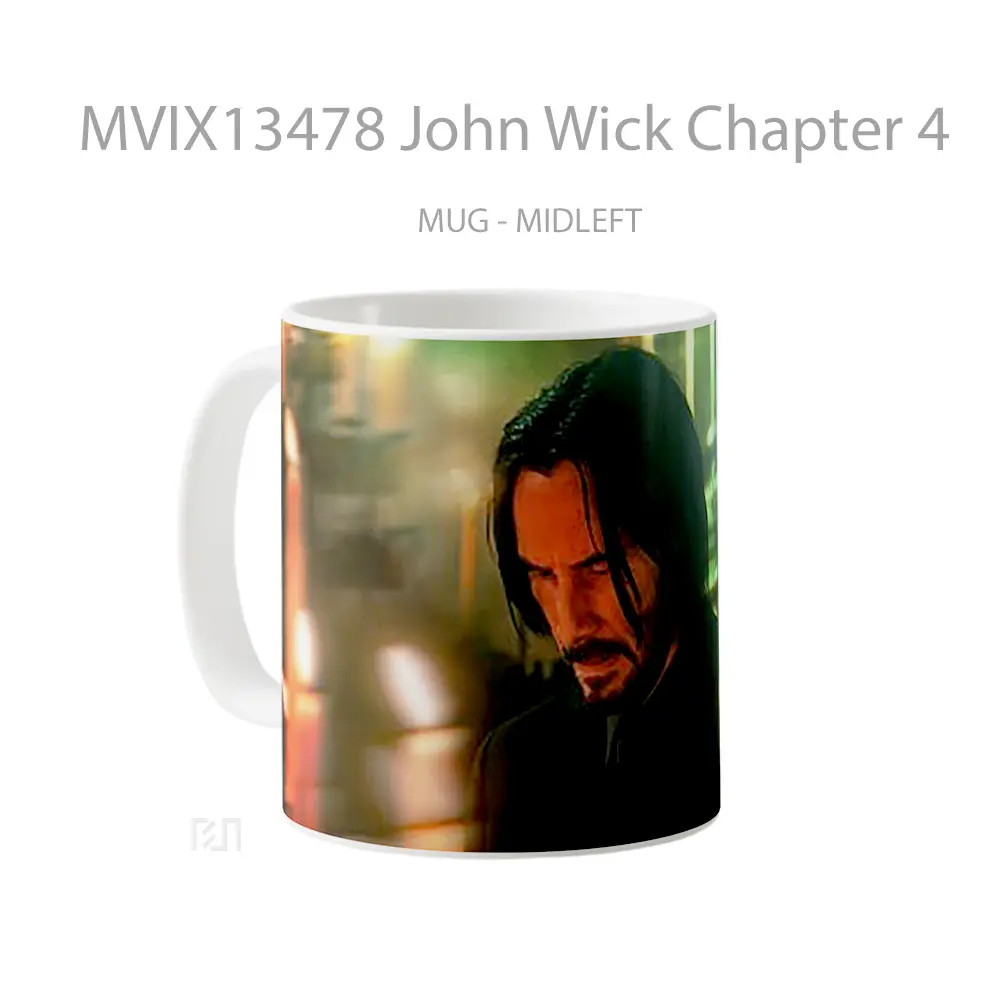 Mug John Wick Chapter 4 Gelas Keramik Unik - All-side / Desain
