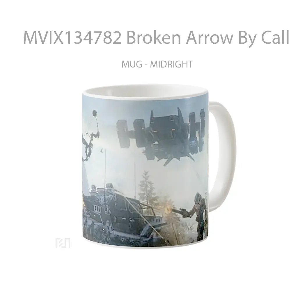 Mug Broken Arrow By Call Of Duty Black Ops 3 Cangkir Gamer - All-side / Desain