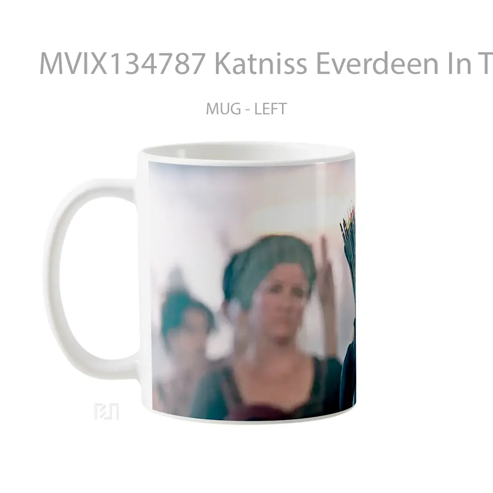 Mug Katniss Everdeen In The 8Th District Gelas Keramik Unik - All-side / Desain