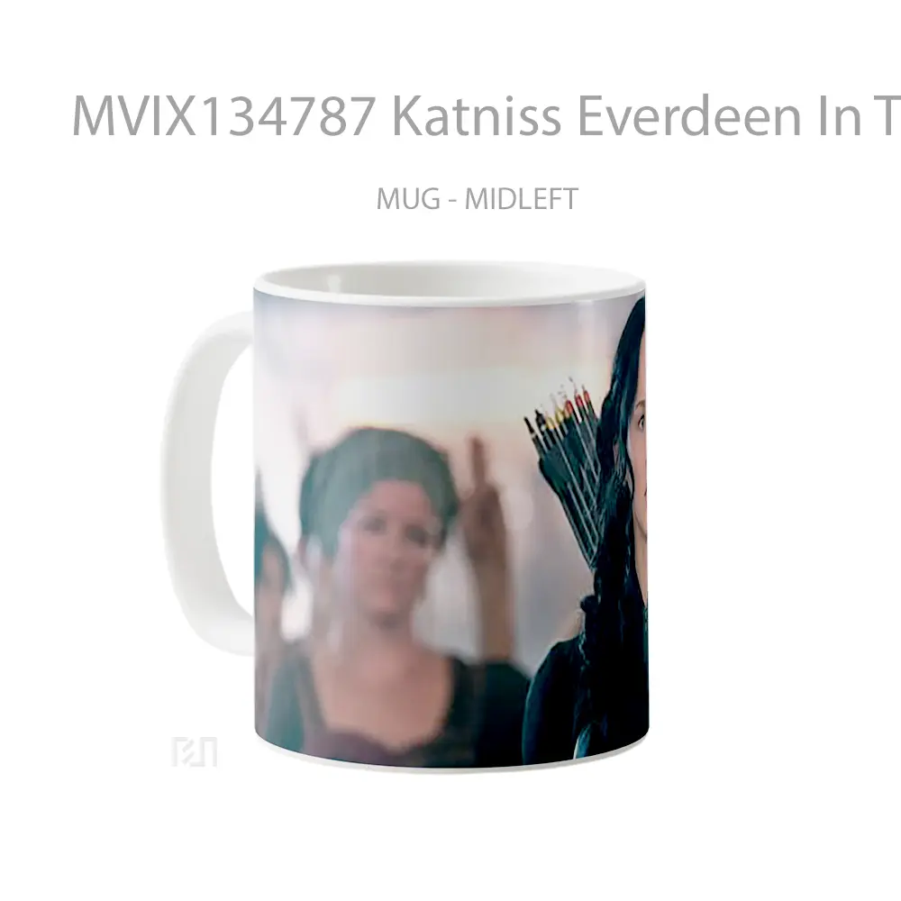 Mug Katniss Everdeen In The 8Th District Gelas Keramik Unik - All-side / Desain