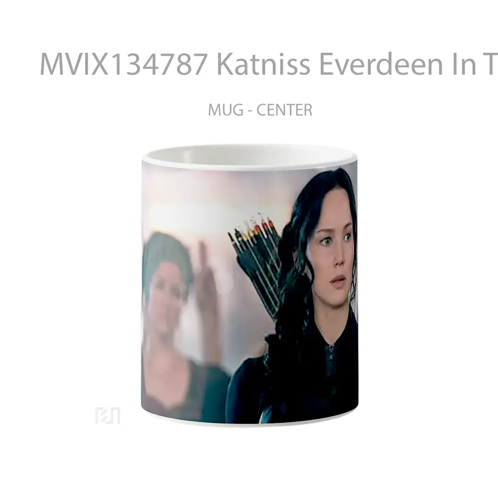 Mug Katniss Everdeen In The 8Th District Gelas Keramik Unik