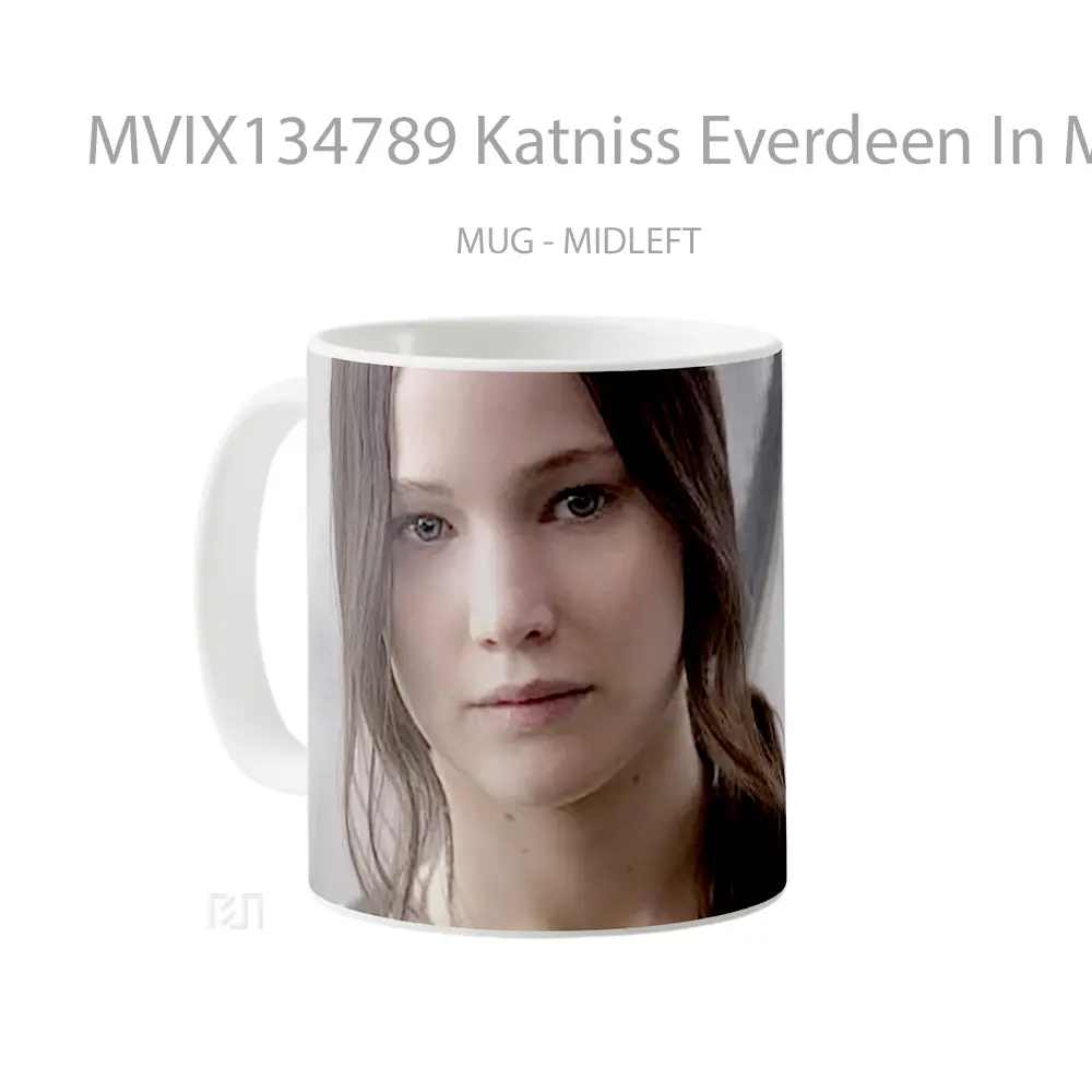 Mug Katniss Everdeen In Mockingjay Gelas Keramik Unik - All-side / Desain