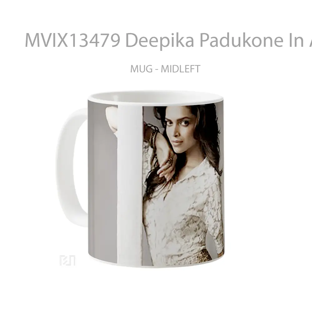 Mug Deepika Padukone In A House Gelas Keramik Unik - All-side / Desain
