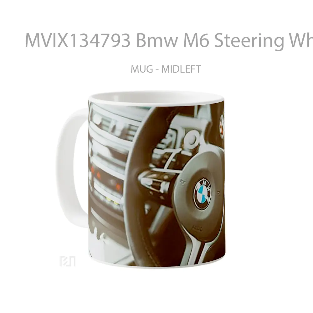 Mug Bmw M6 Steering Wheel Cangkir Mobil - All-side / Desain