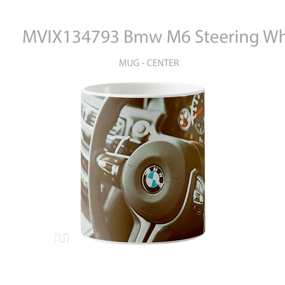 Mug Bmw M6 Steering Wheel Cangkir Mobil