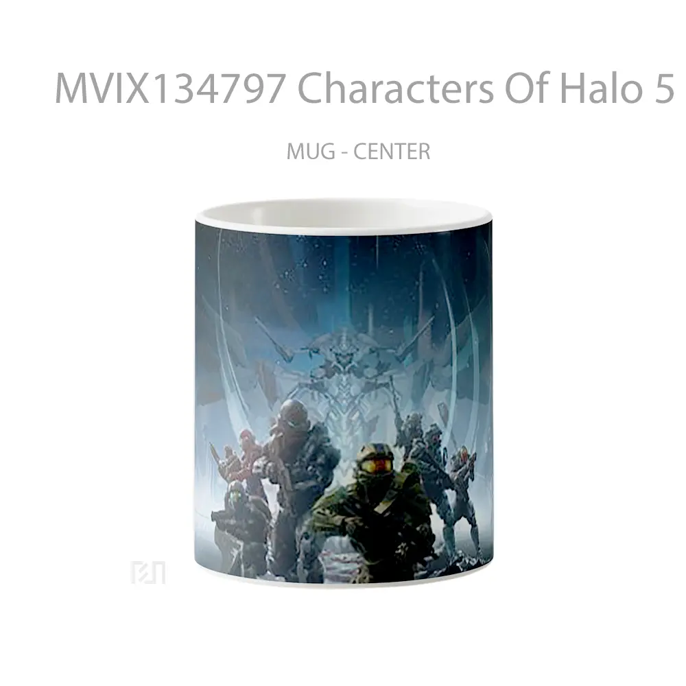 Mug Characters Of Halo 5 Guardians Cangkir Gamer