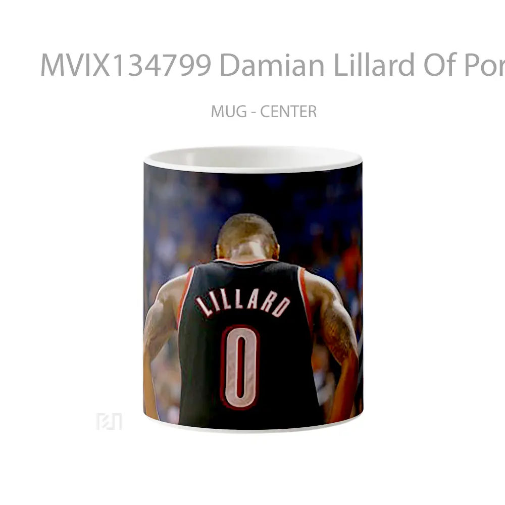 Mug Damian Lillard Of Portland Trail Blazers Gelas Keramik Unik