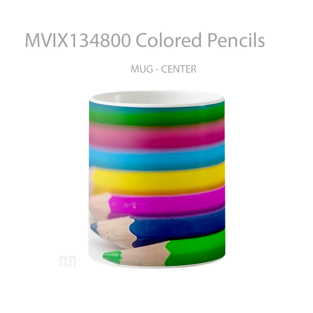 Mug Colored Pencils Gelas Keramik Unik