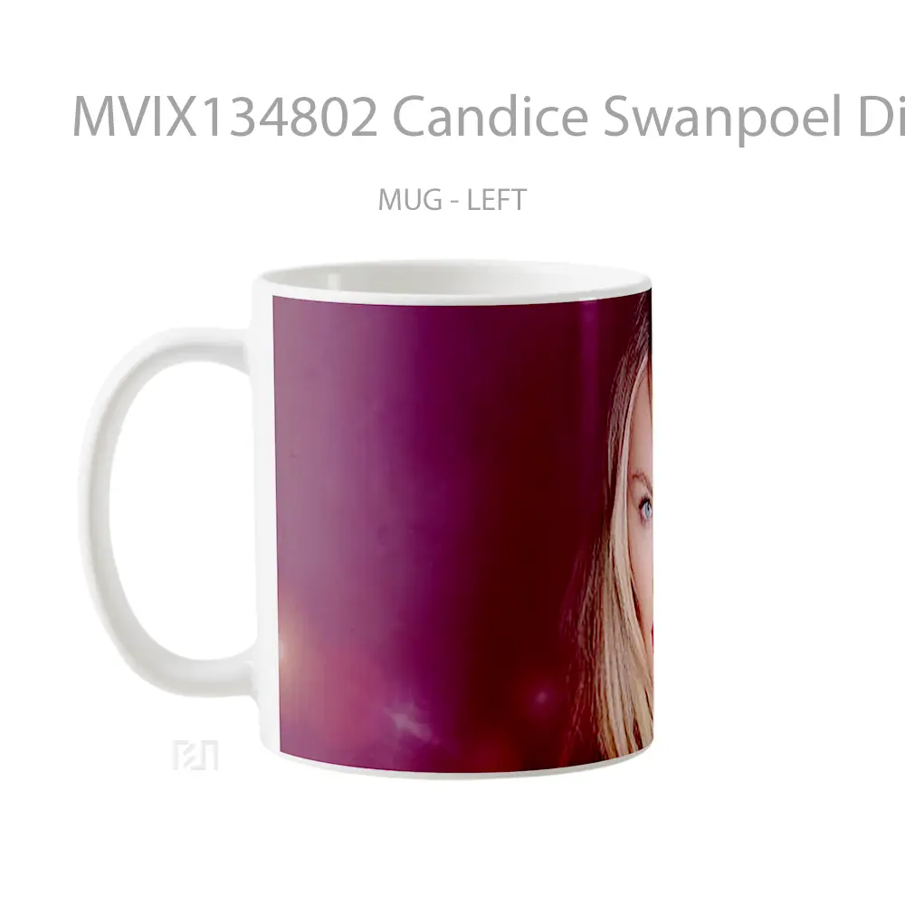 Mug Candice Swanpoel Disheveled Gelas Keramik Unik - All-side / Desain