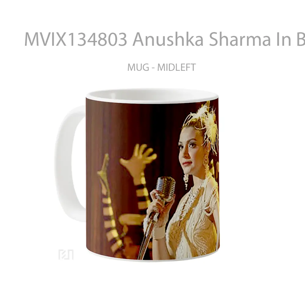 Mug Anushka Sharma In Bombay Velvet Gelas Keramik Unik - All-side / Desain